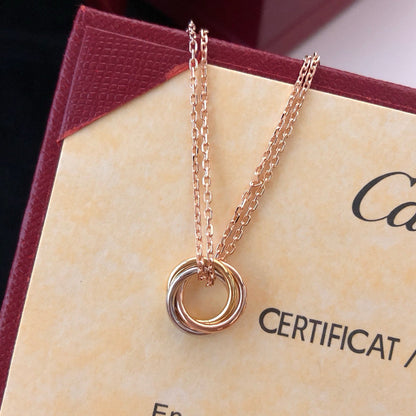 [LUCKY LOVE]TRINITY MINI NECKLACE