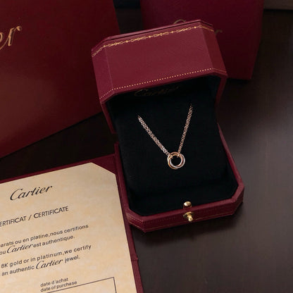 [LUCKY LOVE]TRINITY MINI NECKLACE