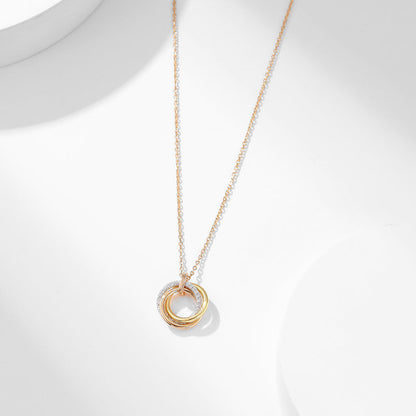 [LUCKY LOVE]TRINITY SMALL NECKLACE