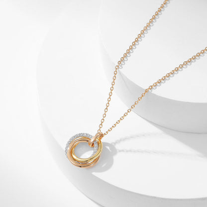 [LUCKY LOVE]TRINITY SMALL NECKLACE