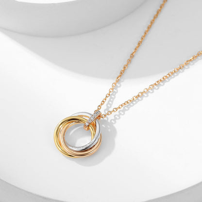 [LUCKY LOVE]TRINITY SMALL NECKLACE
