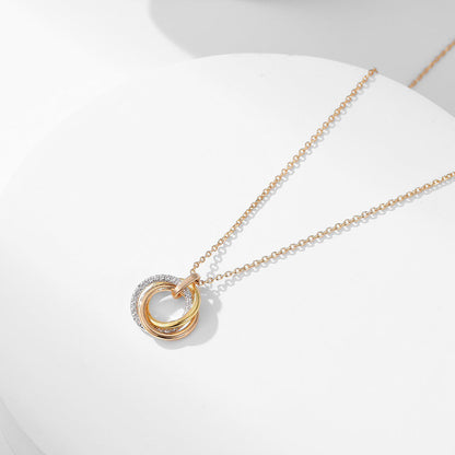[LUCKY LOVE]TRINITY SMALL NECKLACE