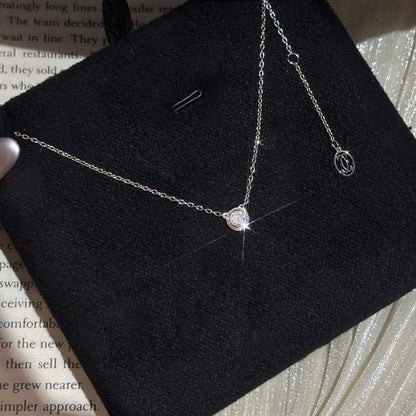 [LUCKY LOVE]DAMOUR DIAMOND NECKLACE