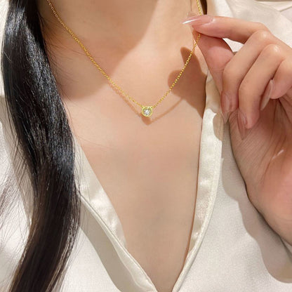 [LUCKY LOVE]DAMOUR DIAMOND NECKLACE