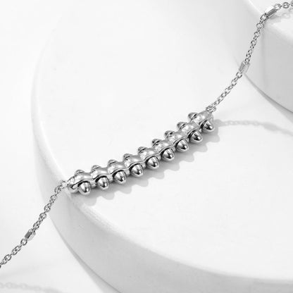 [LUCKY LOVE]CLASH  MEDIUM DIAMOND NECKLACE