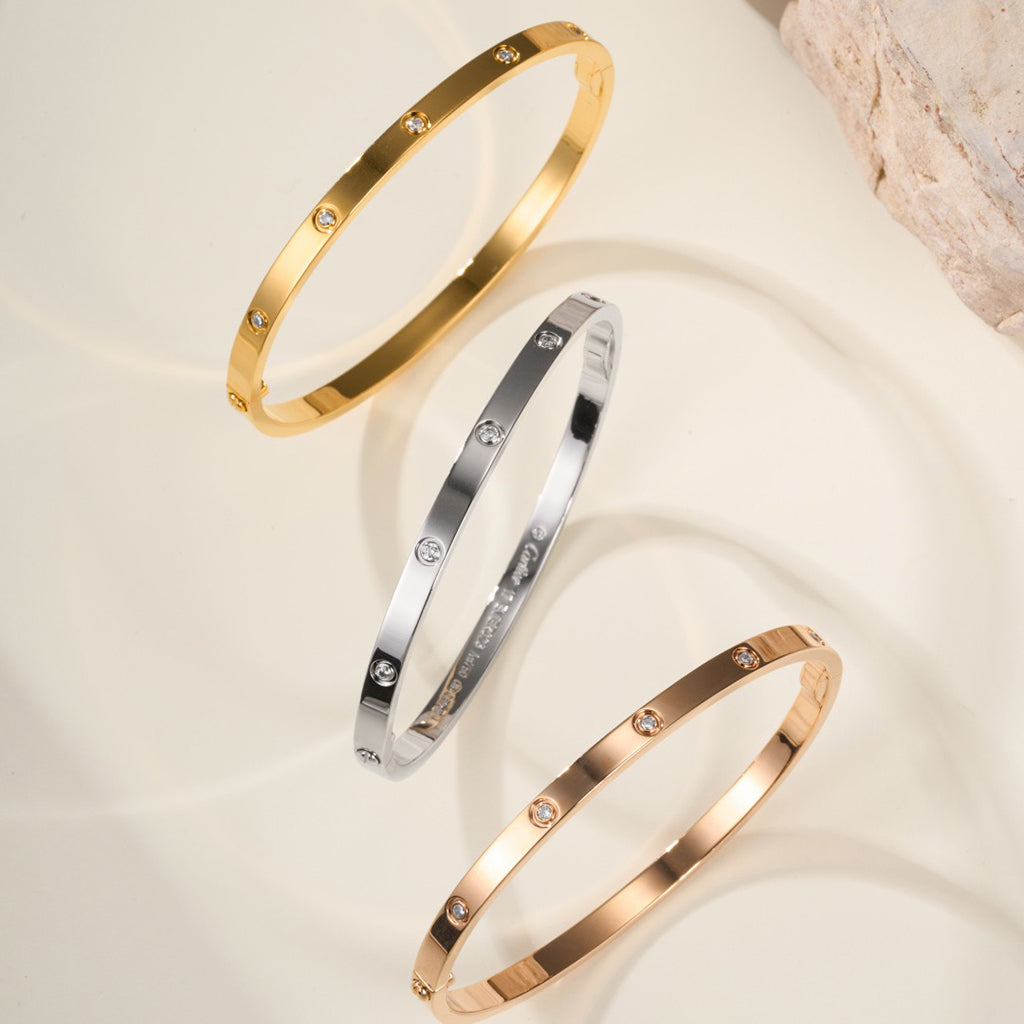 [LUCKY LOVE]LOVE BRACELET 3.65MM 10 DIAMONDS