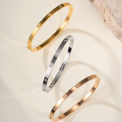 [LUCKY LOVE]LOVE BRACELET 3.65MM 10 DIAMONDS