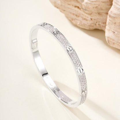 [LUCKY LOVE]LOVE BRACELET 4.8MM DIAMOND-PAVED