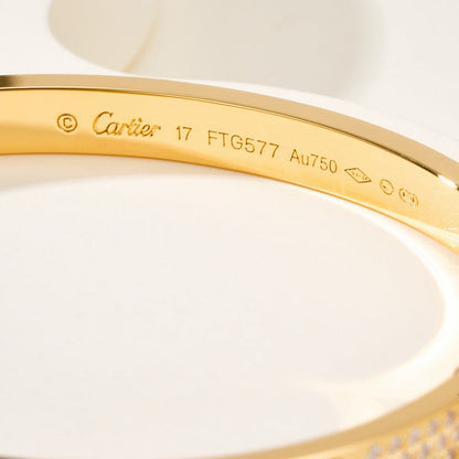 [LUCKY LOVE]LOVE BRACELET 4.8MM DIAMOND-PAVED