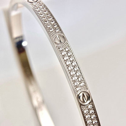 [LUCKY LOVE]LOVE BRACELET 3.65MM DIAMOND-PAVED