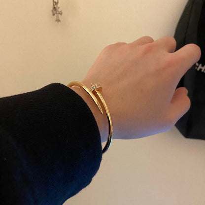 [LUCKY LOVE]JUSTE BRACELET 2.5MM DIAMONDS