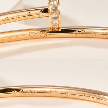 [LUCKY LOVE]JUSTE BRACELET 2.5MM DIAMONDS