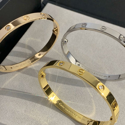 [LUCKY LOVE]LOVE BRACELET 6.1MM 4 DIAMONDS