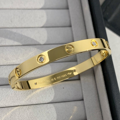 [LUCKY LOVE]LOVE BRACELET 6.1MM 4 DIAMONDS