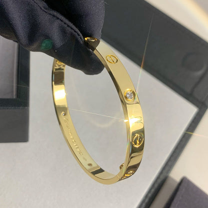 [LUCKY LOVE]LOVE BRACELET 6.1MM 4 DIAMONDS
