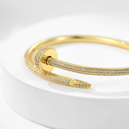 [LUCKY LOVE]JUSTE BRACELET 3.5MM ALL DIAMONDS