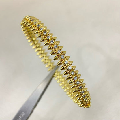 [LUCKY LOVE]CLASH  BRACELET 8MM DIAMONDS