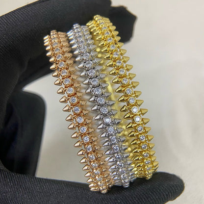 [LUCKY LOVE]CLASH  BRACELET 8MM DIAMONDS