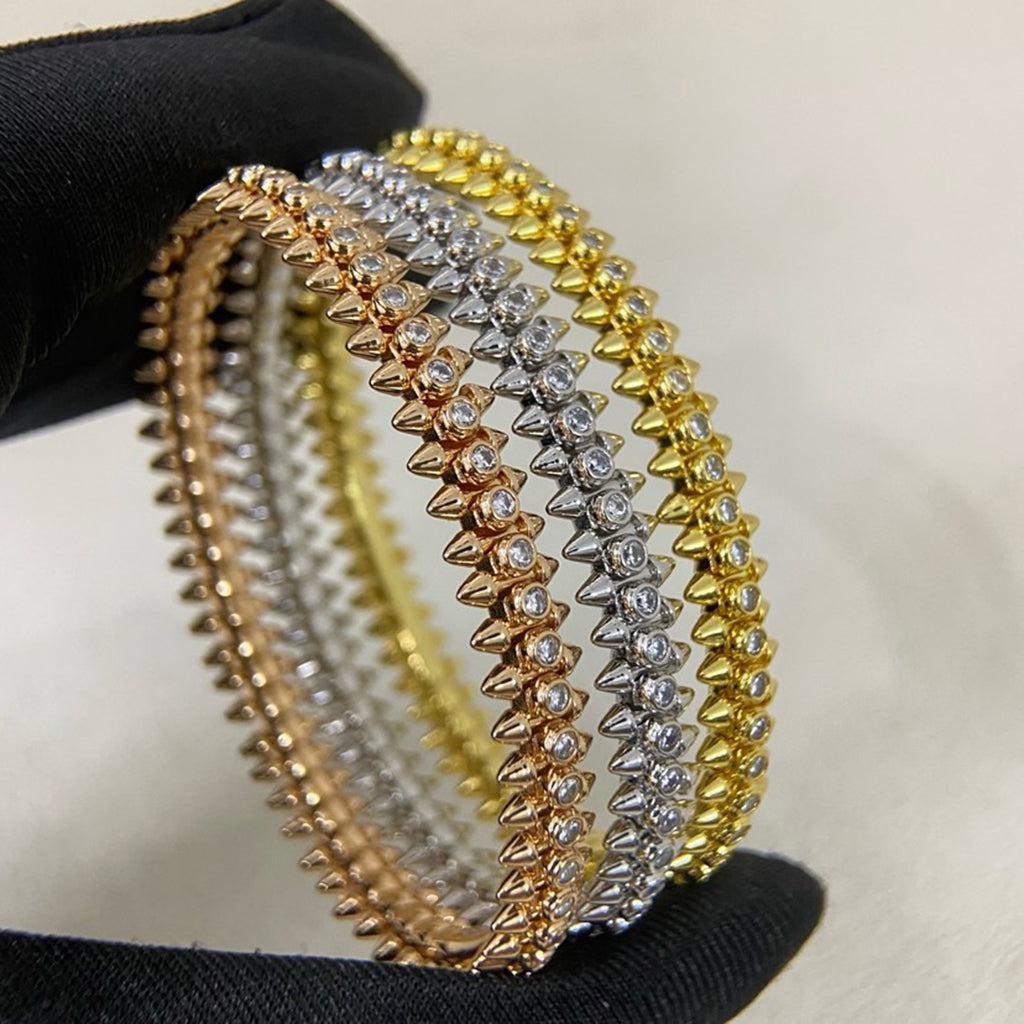 [LUCKY LOVE]CLASH  BRACELET 8MM DIAMONDS