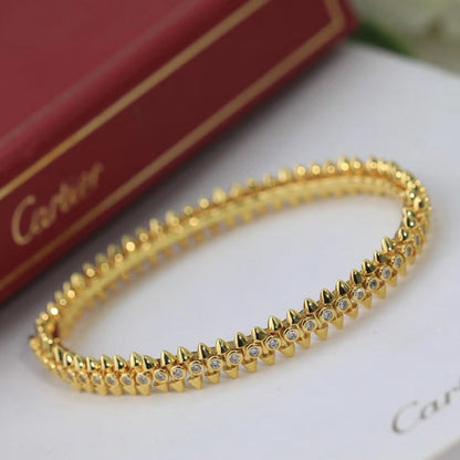 [LUCKY LOVE]CLASH  BRACELET 8MM DIAMONDS