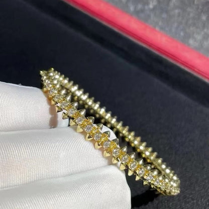 [LUCKY LOVE]CLASH  BRACELET 8MM DIAMONDS