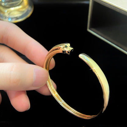 [LUCKY LOVE]PANTHERE OPEN BRACELET