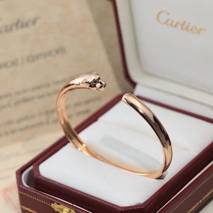 [LUCKY LOVE]PANTHERE OPEN BRACELET