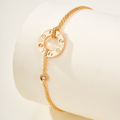 [LUCKY LOVE]LOVE BRACELET 2 DIAMOND
