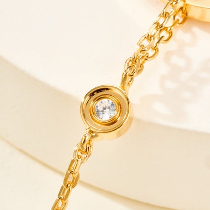 [LUCKY LOVE]LOVE BRACELET 2 DIAMOND