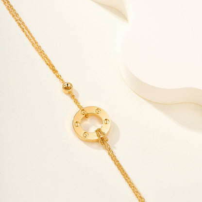 [LUCKY LOVE]LOVE BRACELET 2 DIAMOND
