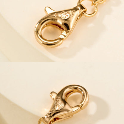 [LUCKY LOVE]LOVE DOUBLE RING FULL DIAMOND BRACELET