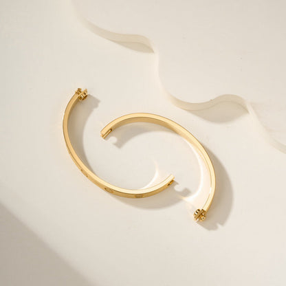 [LUCKY LOVE]LOVE BRACELET 6.1MM BRUSHED