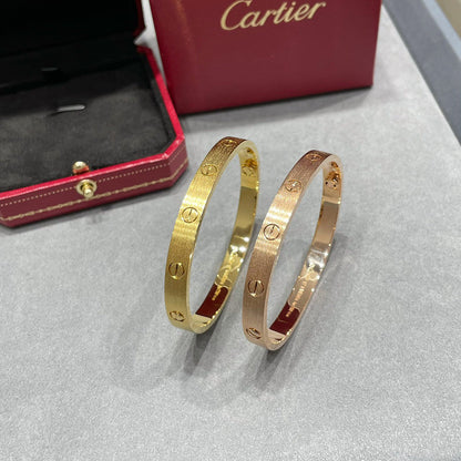 [LUCKY LOVE]LOVE BRACELET 6.1MM BRUSHED