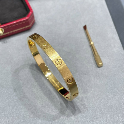 [LUCKY LOVE]LOVE BRACELET 6.1MM BRUSHED