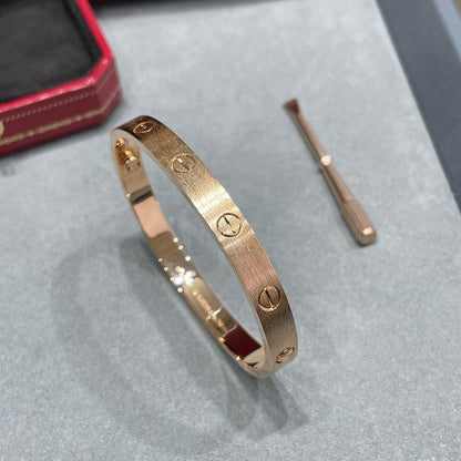 [LUCKY LOVE]LOVE BRACELET 6.1MM BRUSHED