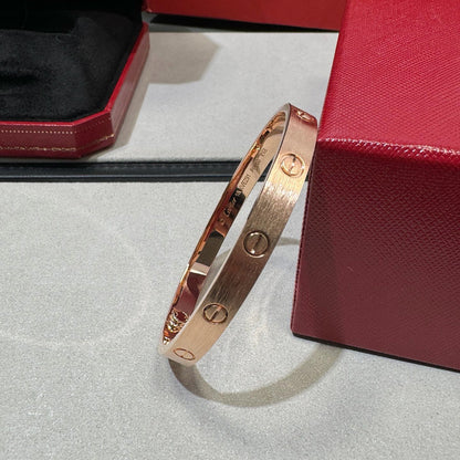 [LUCKY LOVE]LOVE BRACELET 6.1MM BRUSHED