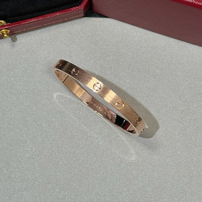 [LUCKY LOVE]LOVE BRACELET 6.1MM BRUSHED