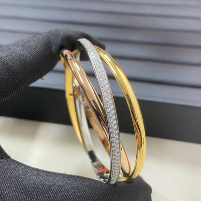 [LUCKY LOVE]TRINITY 2.8MM SMALL BRACELET