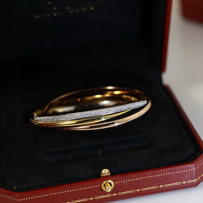 [LUCKY LOVE]TRINITY 2.8MM SMALL BRACELET
