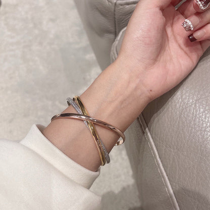 [LUCKY LOVE]TRINITY 2.8MM SMALL BRACELET