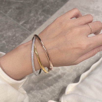 [LUCKY LOVE]TRINITY 2.8MM SMALL BRACELET