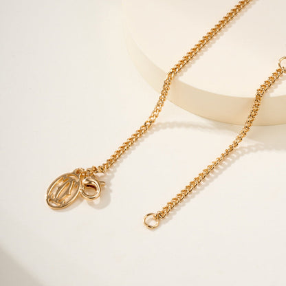 [LUCKY LOVE]TRINITY CUSHION NECKLACE COLLECTION