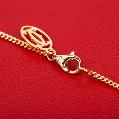 [LUCKY LOVE]TRINITY CUSHION NECKLACE COLLECTION