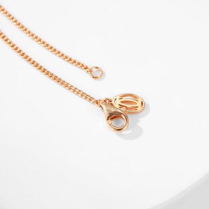 [LUCKY LOVE]TRINITY CUSHION NECKLACE COLLECTION