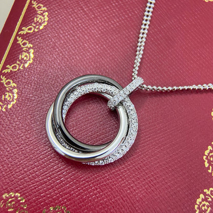 [LUCKY LOVE]TRINITY CERAMIC NECKLACE