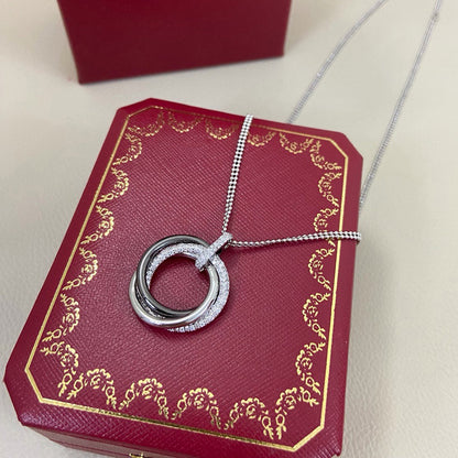 [LUCKY LOVE]TRINITY CERAMIC NECKLACE