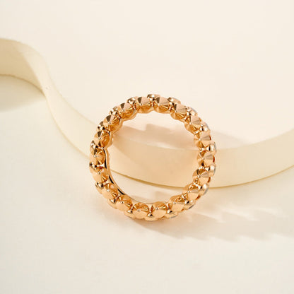 [LUCKY LOVE]CLASH 6.8MM DIAMOND MEDIUM RING
