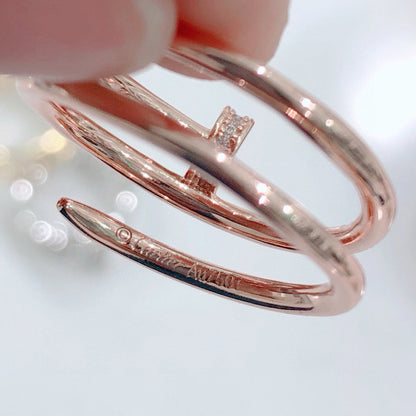 [LUCKY LOVE]JUSTE RING 4.8MM FULL DIAMOND