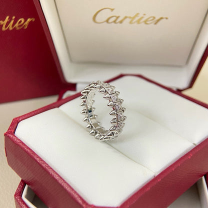 [LUCKY LOVE]CLASH 6.4MM SMALL FULL DIAMOND RING