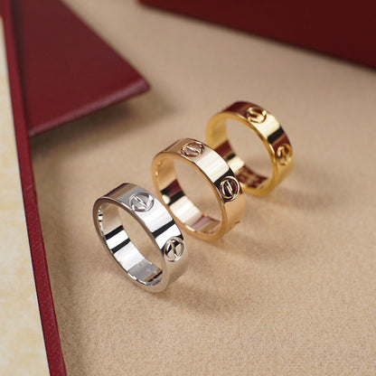 [LUCKY LOVE]LOVE RING 5.5MM NO DIAMOND